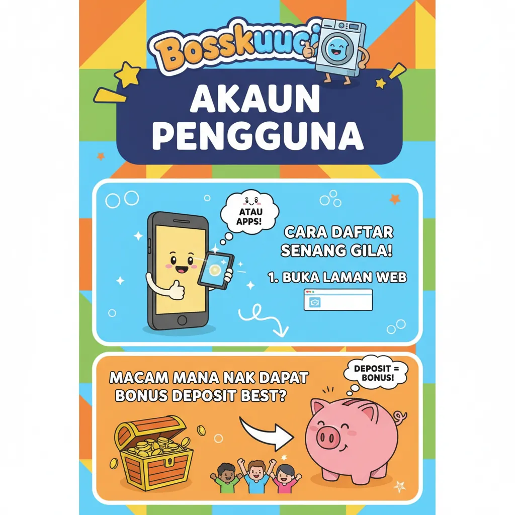 Cara Daftar Bosskucuci & Bonus Deposit
