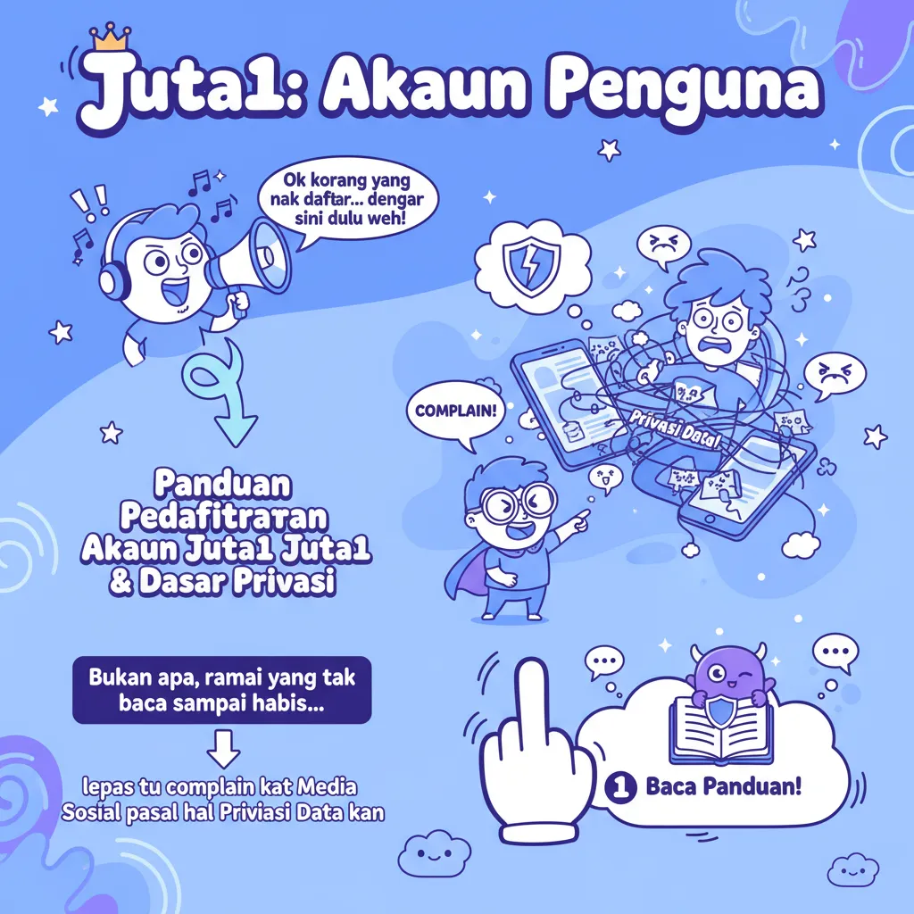 Panduan Pendaftaran Akaun Juta1 & Dasar Privasi