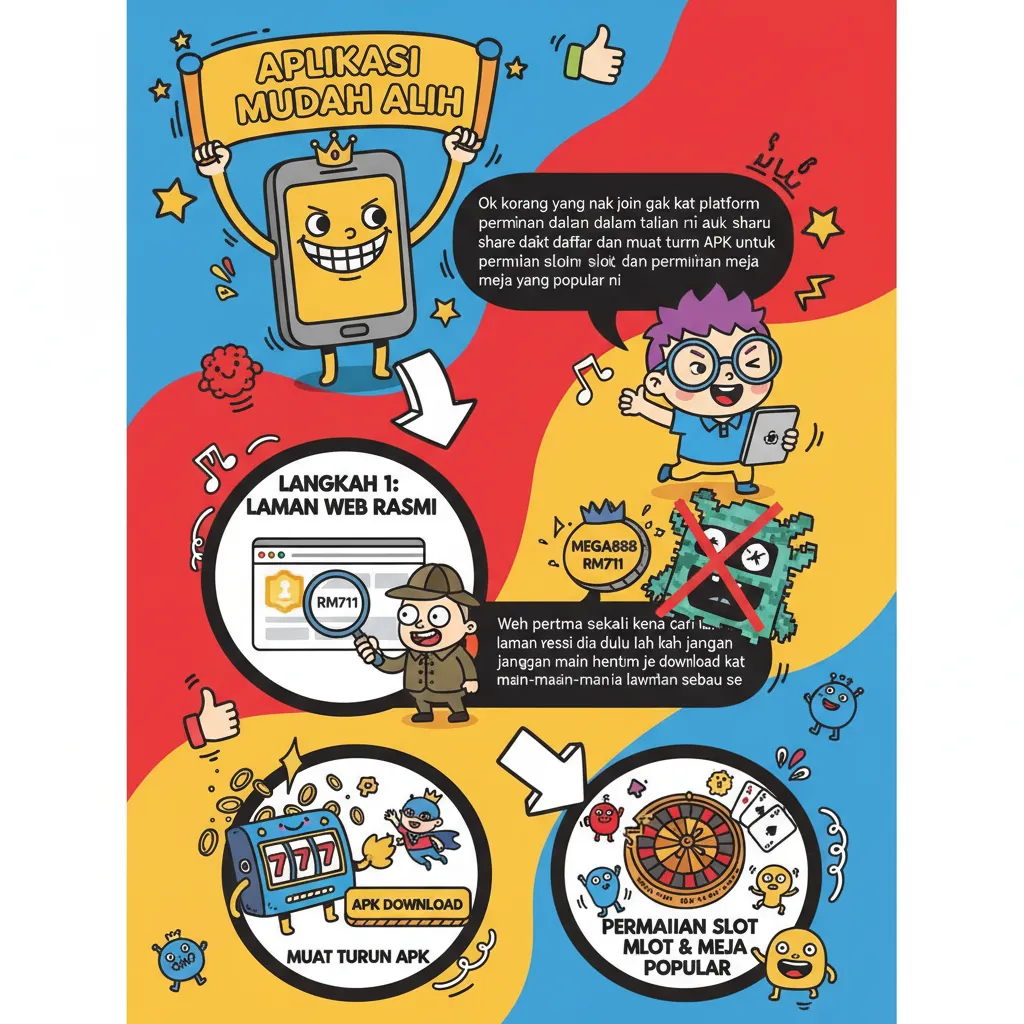 Cara Daftar Akaun Mega888 RM711 & Muat Turun APK