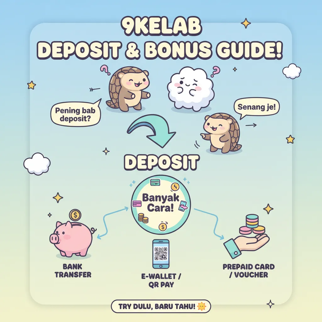 Panduan Deposit & Bonus 9kelab