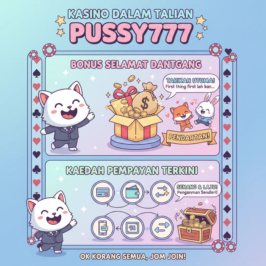 Panduan Lengkap Pussy777: Bonus Selamat Datang & Kaedah Pembayaran Terkini