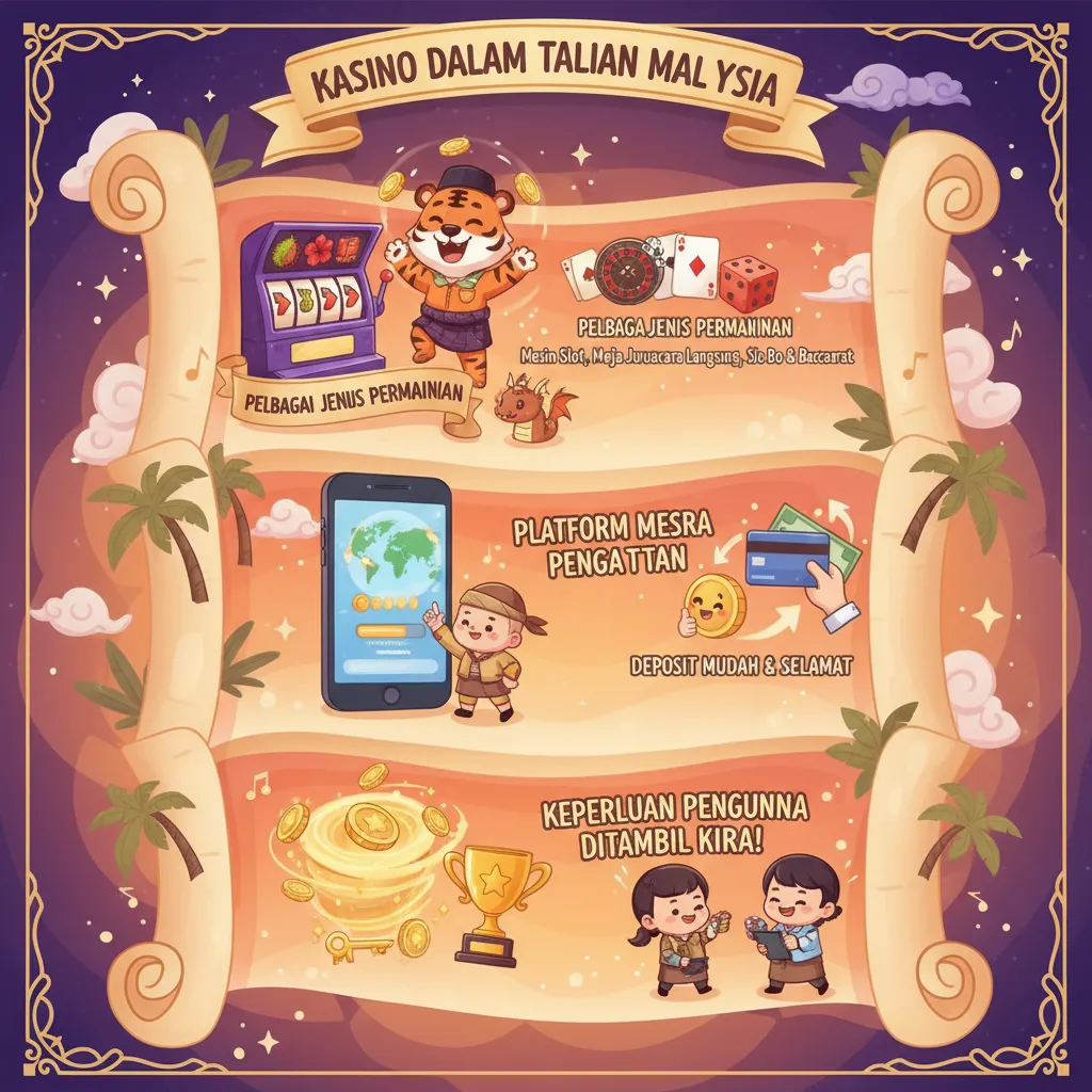 Panduan Komprehensif Mengenai Operasi dan Pemilihan Kasino Dalam Talian di Malaysia
