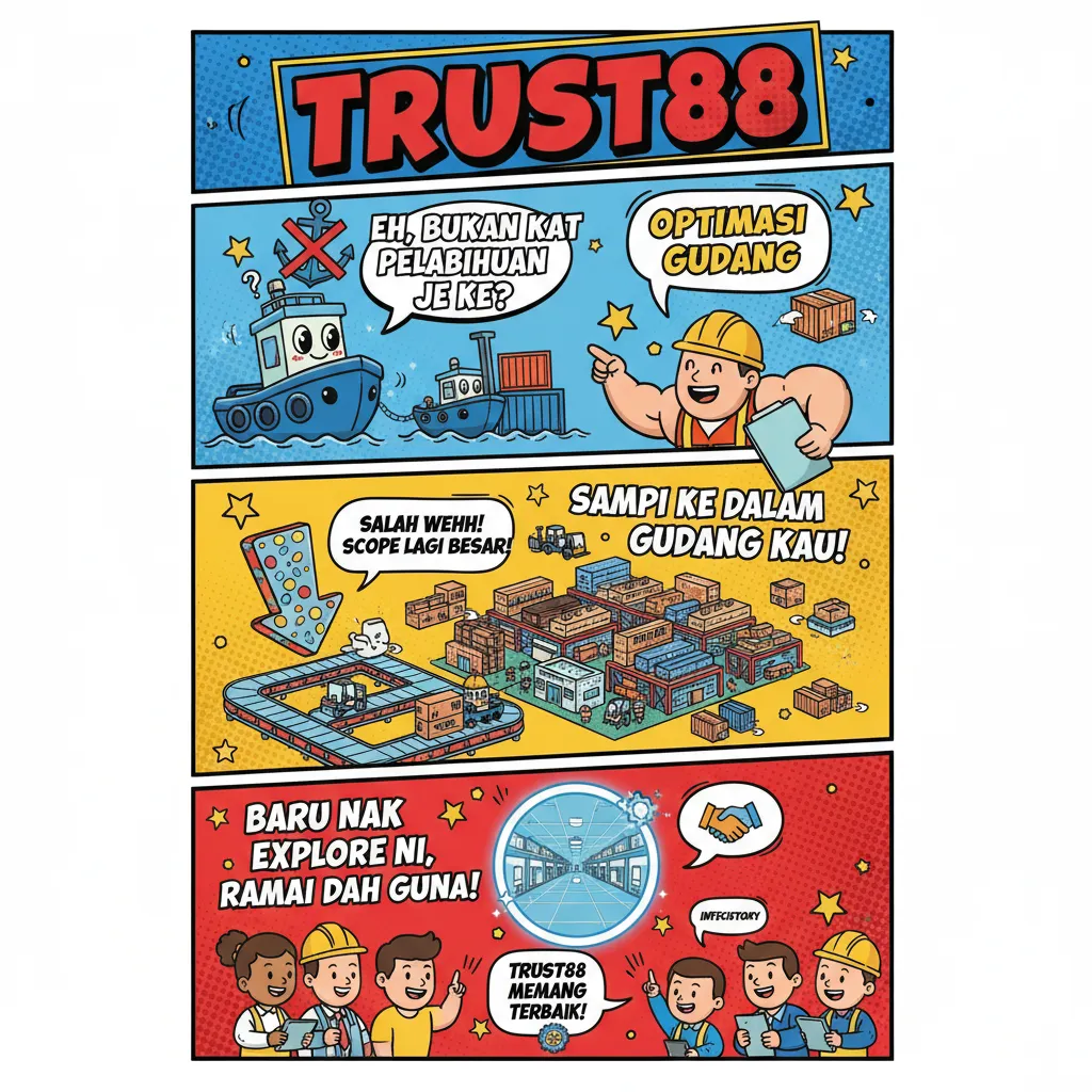 Trust88: Optimasi Gudang & Rak Palet