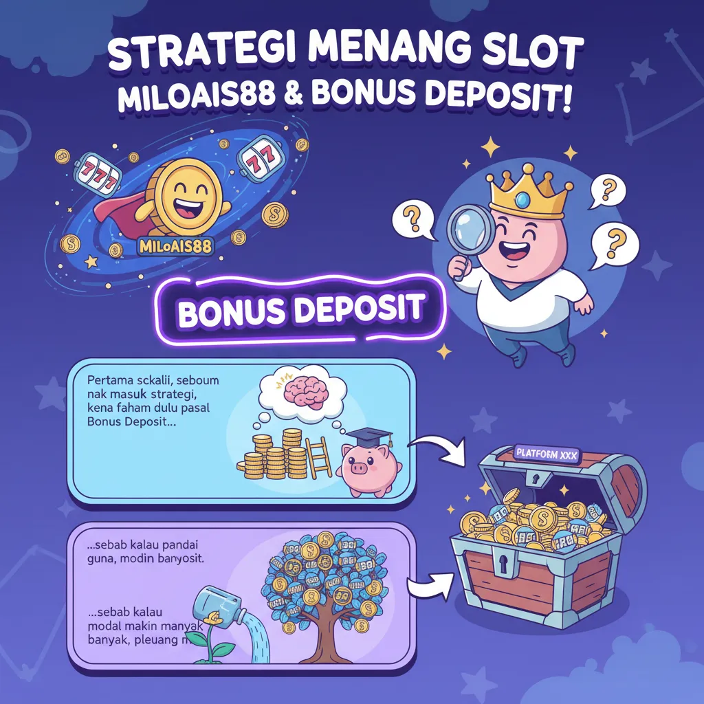 Strategi Menang Slot Miloais88 & Bonus Deposit