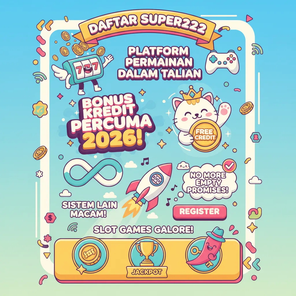 Daftar Super222: Bonus Kredit Percuma 2026